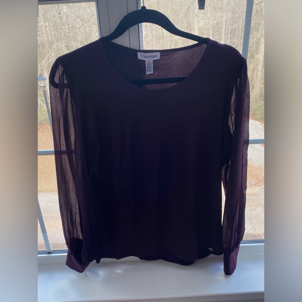 Beautiful purple blouse